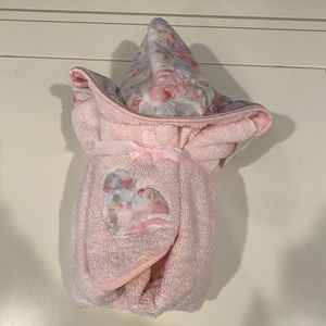 New Tickle Toes Personalized Bath Towel Hooded Monogrammed Madison Baby Gift